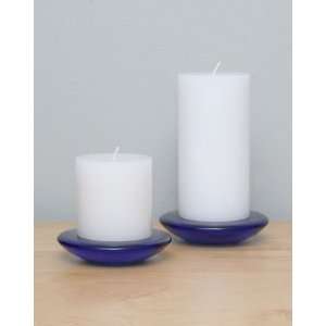  Fire and Light Candle Stand   Cobalt