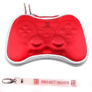 Red Airform Pouch Bag Compatible With For Playstation 3 PS3 Controller 