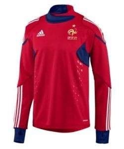 adidas FRANCE WC 2010 Official TRAINING TOP SOCCER  