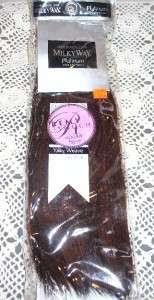 MILKYWay Remy 100% Human Hair Yaky Yaki Weave Extension 10 Brown P1B 