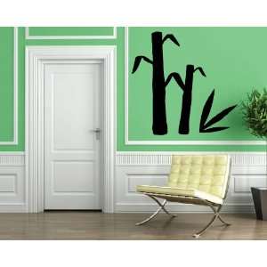  Lucky Bamboo Two Stalks Symbol of Love Floral Decor Wall 