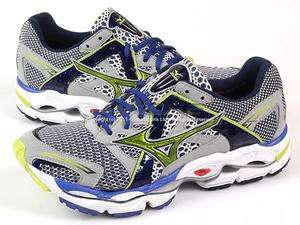 Mizuno Wave Enigma Silver/Green Apple/Blue Running 2011  