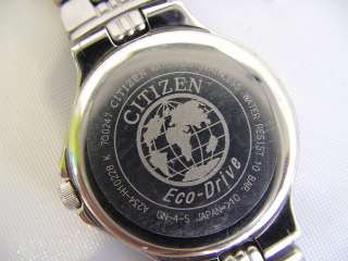 NEW CITIZEN ECO DRIVE LADIES EP7040 58H 100M WR WATCH  