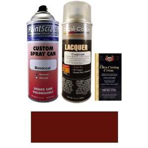   Oz. Vermillion Red Metallic Spray Can Paint Kit for 2009 BMW X3 (A82