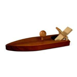  Wooden Toy Race Boat 
