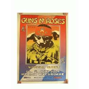  Guns N Roses German Tour Poster N And & N Berlin 