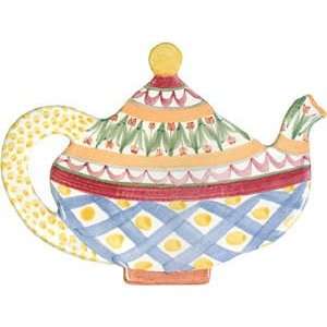  Aalsmeer Teapot Trivet/Cheeseboard by MacKenzie Childs Ltd 