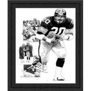  Framed Rocky Bleier Pittsburgh Steelers: Sports & Outdoors