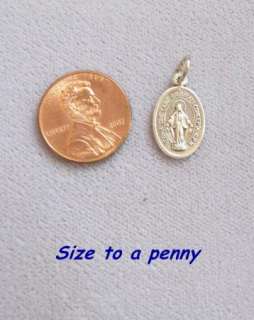 Lot 4 SMALL Miraculous Medal Make Rosary Bracelet M101  