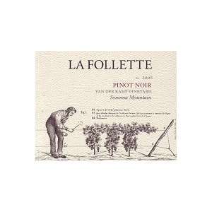  La Follette Pinot Noir Van Der Kamp Vineyard 2008 750ML 