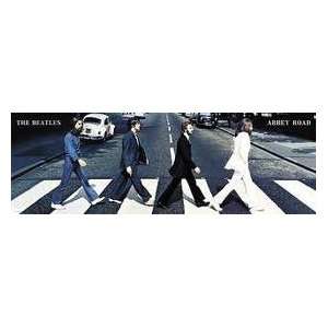  The Beatles Abbey Road GIANT DOOR PAPER POSTER measures 