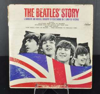 THE BEATLES STORY Double LP 1964 MONO TBO 2222  