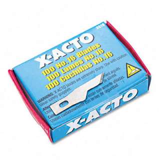 ACTO #16 Bulk Pack Blades for X Acto Knives, 100/Box, BX   EPIX616 