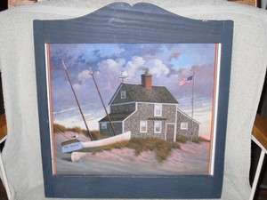 Charles Wysocki Ole Boston Landscape Beach Framed Print  