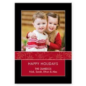 Winter Flowers Holiday Magnet Holiday Cards