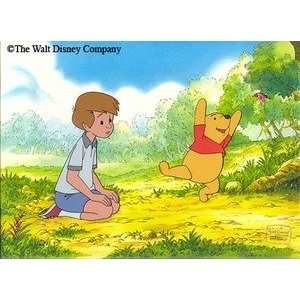  Winnie The Pooh Original Hand Painted Production Cel featuring Pooh 