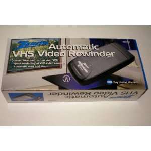Zenith Automatic VHS Video Rewinder    Saves wear and tear on your VCR 