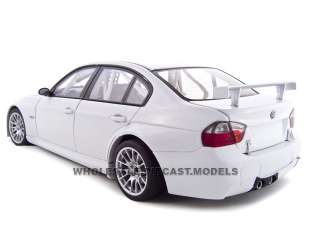 BMW 320 Si WTCC 2006 PLAIN WHITE 1:18 DIECAST AUTOART  