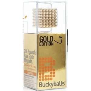   Buckyballs Gold Plated Amazing 216 Magnetic Bucky Balls Toys & Games