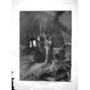    1903 STORM SIGNAL HOLLAND LANTERN WINDMILLS PUMPING