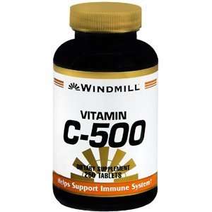 WINDMILL VITAMIN C 500 MG TABLETS 250S Health & Personal 