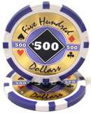 500 Black Diamond Poker Chip 14 table gram WPT chip set  