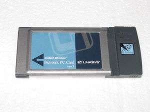 LINKSYS WIRELESS PC PCMCIA LAPTOP WI FI CARD WPC11 VER 3  