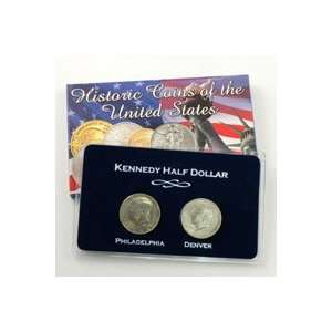  1984 Kennedy Half Dollar P & D Set   Lens Toys & Games