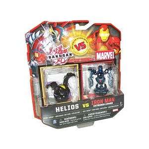   . Marvel Action Figures 2 Pack   Helios vs. Iron Man: Everything Else