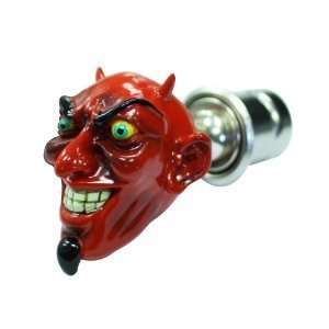  3D Smiley Red Devil w/ Soul Patch Car Truck SUV Cigarette 