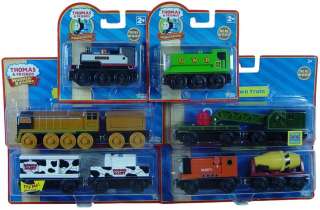 WOODEN TRAIN SET   Thomas Toy Trains Duck Murdoch NIB  