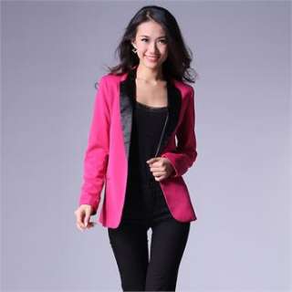 NEW Women Sexy Slim Short Jacket Lady Coat Blazer Casual Suit Outwear 