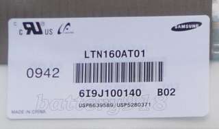 model ltn160at01 data connector 30pin brand samsung condtion 100 % 