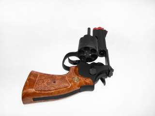 NEW.357 4 Gas Revolver Airsoft Pistol 134Black 300fps  