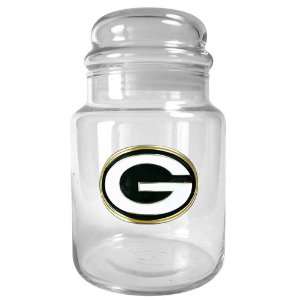  BSS   Green bay Packers NFL 31oz Glass Candy Jar   Primary 