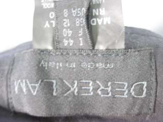 DEREK LAM Gray Wool Dress Slacks Pants Sz 8  