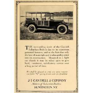  1925 Ad J T Cantrell Company Suburban Body Automobile 