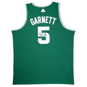  Kevin Garnett Signed Adidas Authentic Celtics Green Jersey 