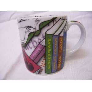  Paul Cardew Novel Tea Mug with Classic Books Decoration 
