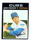 1971 TOPPS SET, #390 Glenn Beckert, Chicago Cubs, VGEX/EX oc  
