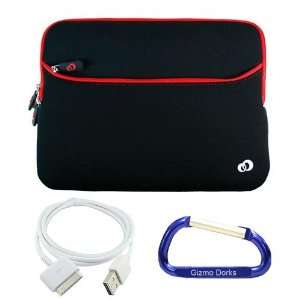   Data Sync Cable with Free Carabiner Key Chain for the Apple iPad Wi Fi