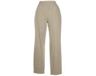Denim & Co Original Waist Stretch Petite Pants with Side Pockets 