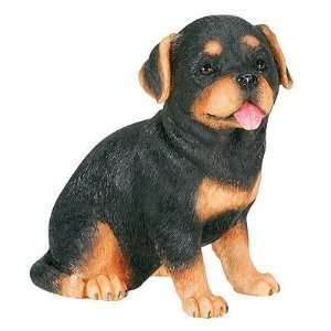  Rottweiler Puppy Dog Collectible Figure H: 3: Home 