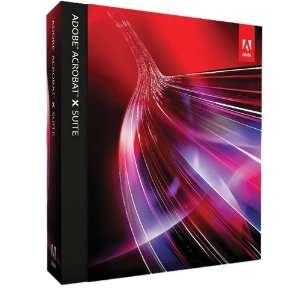  Adobe Systems Adobe Acrobat X Suite for Windows Software