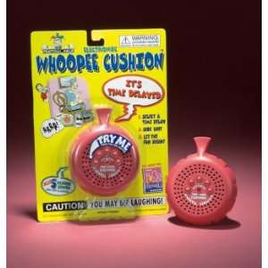  TIME DELAY WHOOPEE CUSHION: Toys & Games