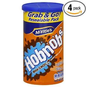 McVites Hob Nob Milk Chocolate Tubes, 8.80 Ounce (Pack of 4):  