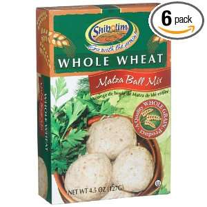 Shibolim Whole Wheat Matza Ball Mix Grocery & Gourmet Food