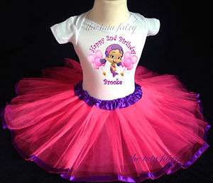   Purple pink birthday tutu & shirt set name age 1st 2nd 3rd 4th 5