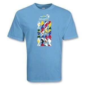  hidden Copa America Official Nations Logo T Shirt: Sports 