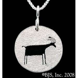   Sterling Silver, 24 Rhodium Plated Chain, Petroglyph Animal Jewelry